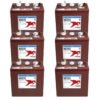 6-Volt Golf Cart Batteries - Trojan Battery 6V/225Ah T-105 (6-Pack, 36V)