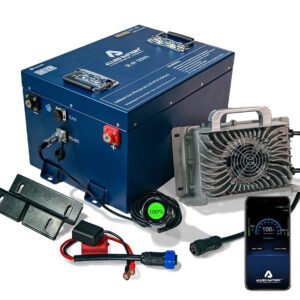 ALLIED 36-Volt Lithium Golf Cart Batteries BIG BOX Kit - Drop in Ready ALL CARTS (105Ah, Fits 36-Volt)