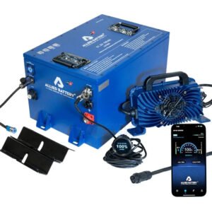 ALLIED 48-Volt Lithium Golf Cart Battery BIG BOX Kit 105AH - Drop in Ready ALL CARTS (Fits ALL Carts)