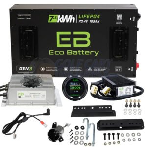 ECO BATTERY 72-Volt Lithium Golf Cart Batteries BIG BOX - Drop in Ready (Fits ALL Carts!)