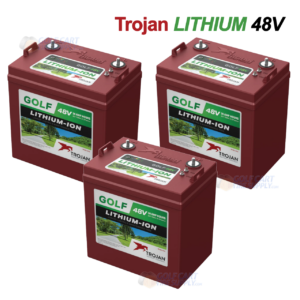 Trojan 48V Lithium Golf Cart Battery Set (Fits ALL 48-Volt Carts)