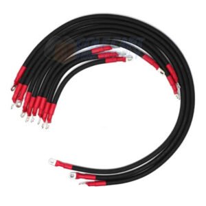 Yamaha 2 Gauge Heavy Duty Battery Cable Set (Fits 8-Volt Batteries)